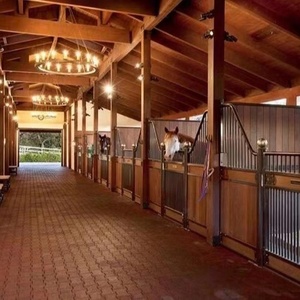 Our Stables Have a Fashionable Appearance and <strong>Excellent</strong> <strong>Functions</strong> Which Can Enhance the Visual Beauty of Any Equestrian Venue