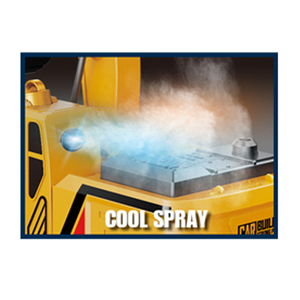 QS <strong>New</strong> Arrival Kids R/C Model Engineering Car Toys Plastic 1:18 Scale Remote Control Spray Water Vehicle Toys With <strong>Bright</strong> Light - Product Image 4