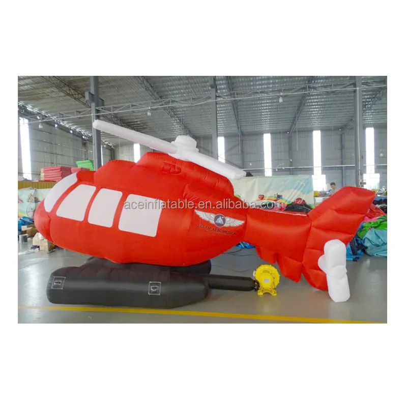 Avión inflable personalizado para publicidad, modelo de avión, globo gigante, helicóptero