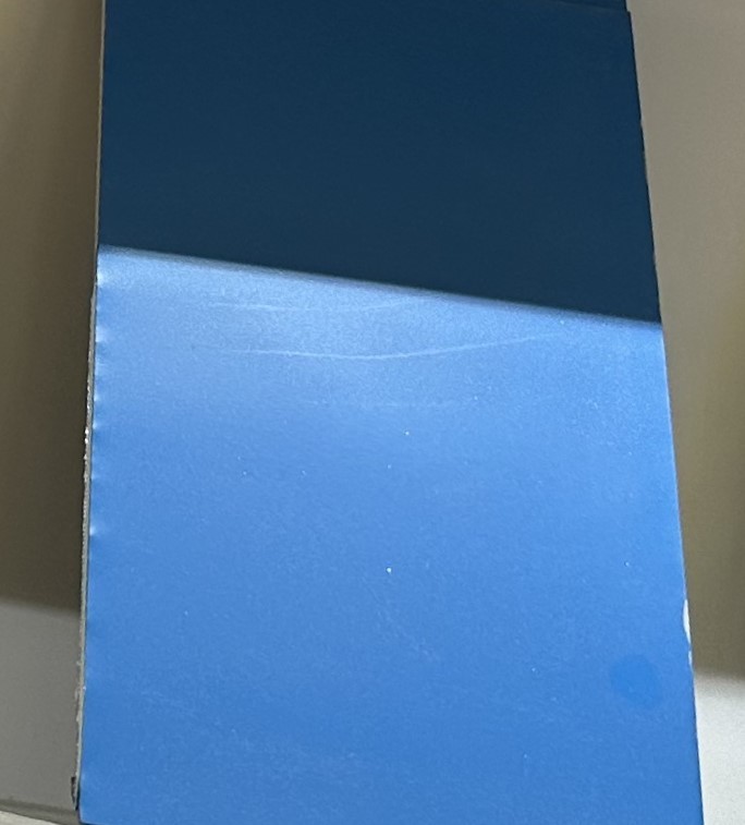 Bleu Royal Brillant Lisse