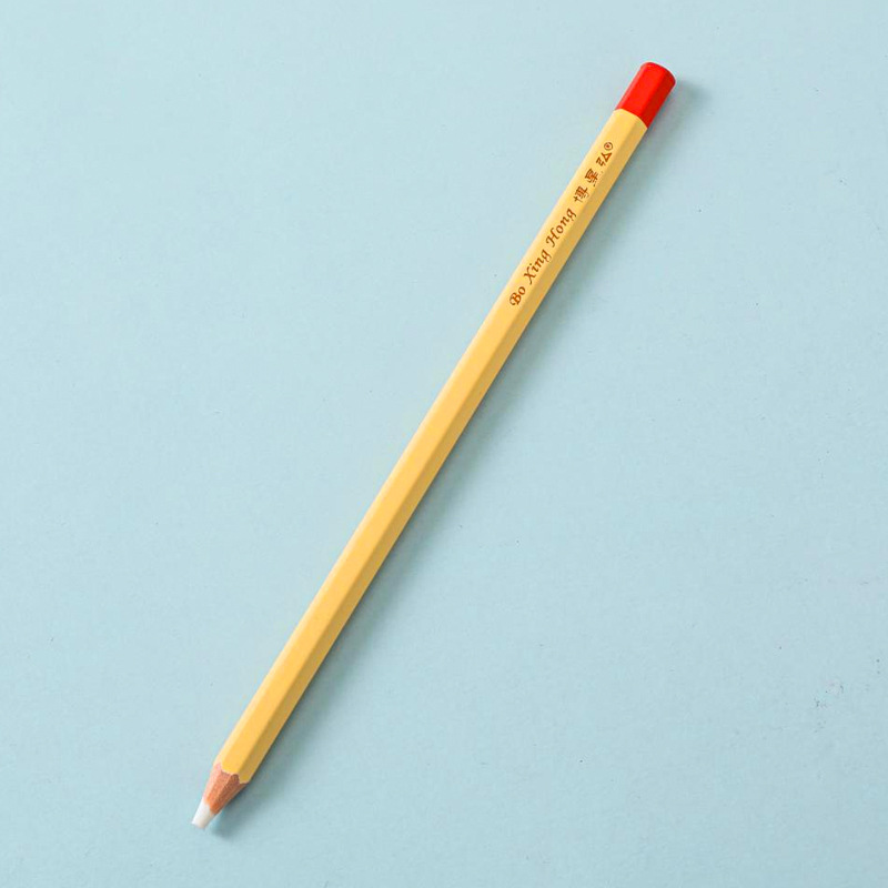 Yellow pole with red top