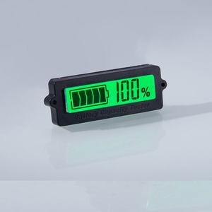 12V 24V 36V 48V LCD Digit Display Meter batteria al litio capacità Tester indicatore voltmetro indicatore percentuale batteria - Product Image 3
