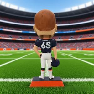 Nhựa Tùy Chỉnh Thể Thao Bắt Đầu Bobblehead Bảng Điều Khiển Bobble Đầu Cầu thủ Bóng Đá Hành Động Hình Bobblehead Cho Người hâm mộ Thể Thao Quà Tặng - Product Image 4