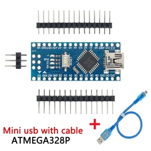 Nano Mini USB Mit Bootloader Kompatibel Nano V 3,0 Controller Für CH340 USB Fahrer 16Mhz Nano V 3,0 MEGA328P