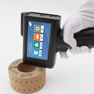 Tij Industrial Coding Machine Touchscreen Tragbarer Tinten strahl Datums codierer Chargen nummer Tinten strahl druckmaschine Handheld <span class=keywords><strong>Inkjet</strong></span>