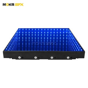 MOKA Konzert Event Magnet Wireless 3D Infinity Effekt LED Tanzfläche mit Fernbedienung
