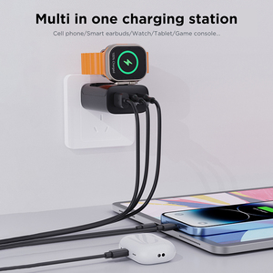 New Portable 43W Smartwatch 4 in <strong>One</strong> Wall Type c Fast Pd Multi Smart Watch Multifunction Mobile Phone <strong>Chargers</strong> - Product Image 2