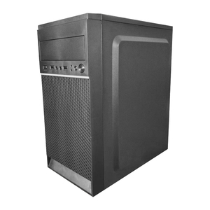 Güç desteği ile ATX bilgisayar kasası ön Panel 4 USB ses portları için Fan soğutucu masaüstü bilgisayar ITX SPCC plastik malzeme stoklanan - Product Image 4