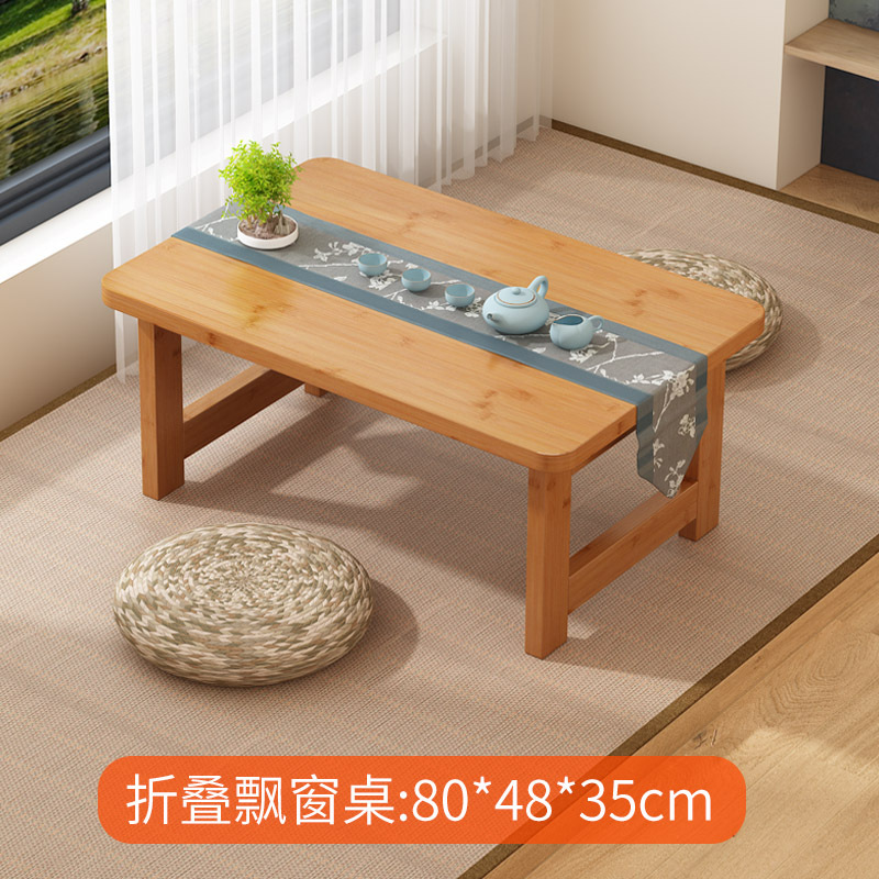 Encantadora mesa plegable para ventana salediza - Color original (80*48*35)