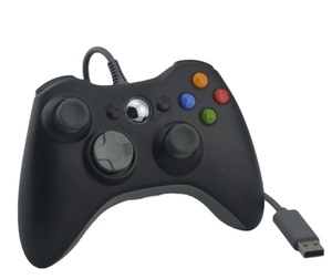Siyah PC/USB kablolu oyun denetleyicisi için 360 konsolu - Product Image 1