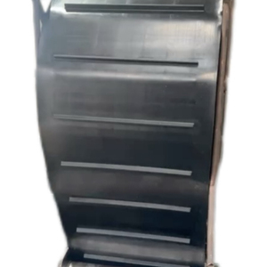 DIN-Y <strong>Cleat</strong> <strong>Conveyor</strong> <strong>Belt</strong> C30mm Rubber with Bare Bottom for Low Friction Transportation for Manufacturing Plant