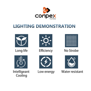 Conpex kép màu sắc có thể điều chỉnh ngoài trời Telescopic Rod đèn lồng với sucking cup LED Cắm trại Đèn Cắm Trại ánh sáng - Product Image 5