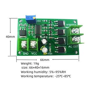 200W DC 12V a AC 12V Inverter 50Hz modulo generatore di segnale a onda quadra 12W AC 12V a 220V scheda del trasformatore di potenza