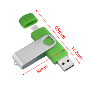 Двойной интерфейс USB флэш-накопитель Otg двойного назначения USB флэш-накопитель компьютер мобильный телефон 2 в 1 флэш-накопитель - Product Image 6