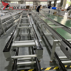 Maxsen Precision Instrument Double Speed Chain <strong>Conveyor</strong> Pallet <strong>Conveyor</strong> Low Noise Processing for Factory <strong>Assembly</strong> <strong>Line</strong>