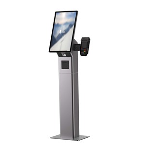 新しいKIOSK 21.5インチLCDディスプレイタッチスクリーンスキャンと印刷オールインワンPOSセルフサービスターミナルWiFi USB NFC - Product Image 2