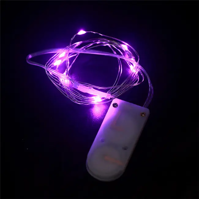 Micro Mini LED String 20 Leds Party Natal Holiday Iluminação Led Garrafa De Vinho Cortiça Cobre Fio Luz