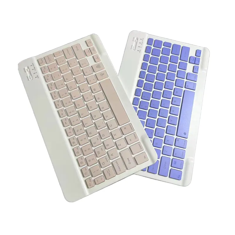 Ensemble clavier de jeu sans fil, avec souris, pour ordinateur portable, Ultra-fin, étanche, mini ordinateur de bureau