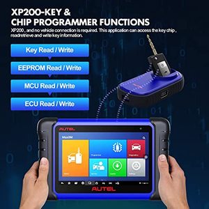 Strumento di programmazione portachiavi Autel IM508 con programmatore XP200-aggiornamento gratuito di 2 anni, controllo a 2 vie, strumento di scansione del sistema completo 28 + - Product Image 6