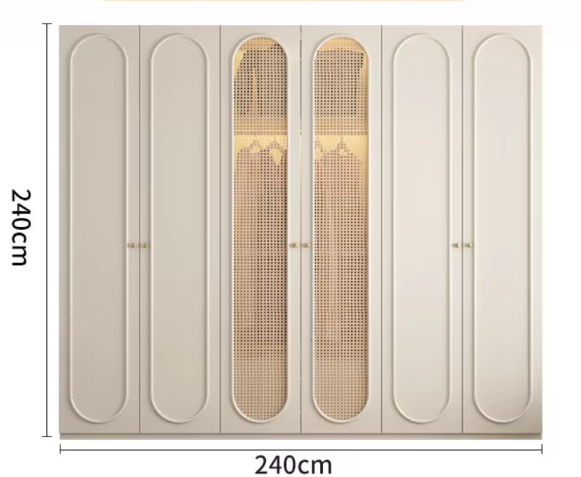 Six doors-2.4m all solid wood
