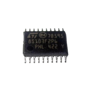 STM8S103F2P6 SOP-20 microcontrollore 8 bit ad alte prestazioni con 10 bit ADC 16 I/O pin per sistemi Embedded - Product Image 1