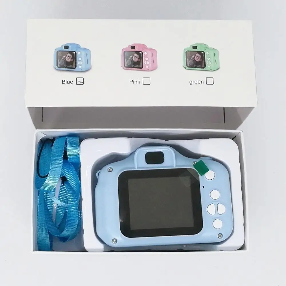 Miglior regalo 2020 Più Nuovo Mini Macchina Fotografica di HD C2 i bambini fotocamera Video Telecamere 2mega pixel Maximum32GB Carta di TF