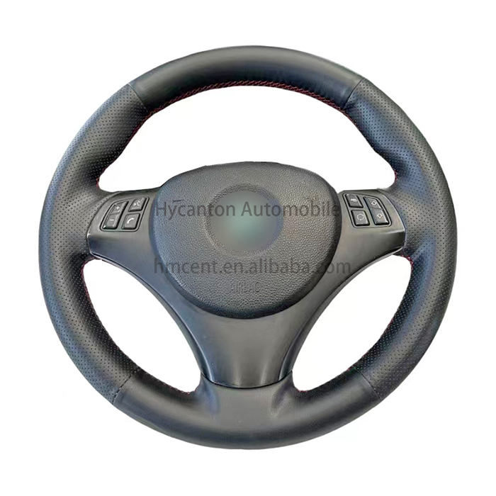 leather+Black stitching