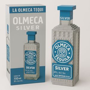 Thiết kế chuyên nghiệp Baileys khối xây dựng thiết lập các chai hình dạng của ly rượu vang Baileys Whisky khối xây dựng thiết lập - Product Image 5