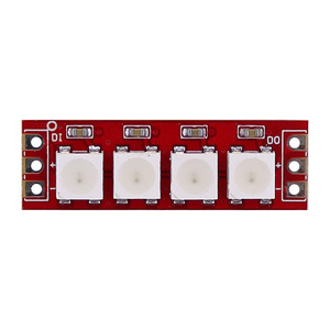 OPEN-SMART Neo Pixel WS2812 5050 Vollfarb-RGB-LED-Lampe Kaskadi bares 4-Bit-RGB-LED-Modul für Arduino