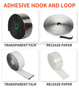 Custom Reusable Sticky Fastener <strong>Double</strong> <strong>Sided</strong> Self Adhesive <strong>Hook</strong> and <strong>Loop</strong> <strong>Strap</strong> Tape Velcroes - Product Image 4