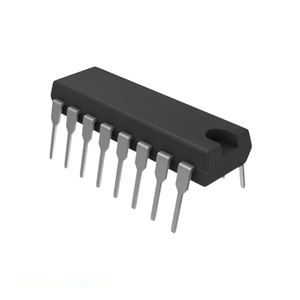Components Electronic Logic 16 DIP <strong>CD74HC4017E</strong> Authorized Distributor - Product Image 1