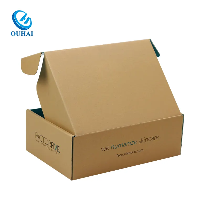 कस्टम लोगो मुद्रित फैक्टरी मूल्य क्राफ्ट पर्यावरण के अनुकूल नालीदार बड़े खाली गत्ते का डिब्बा बॉक्स के लिए टोपी बटुआ बेल्ट पैकेजिंग