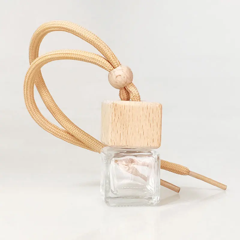 Manufacture Wood Hanging Car Perfume Diffuser 10ミリリットル車の香水瓶