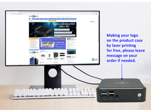 Eglobal I7-10510u Gaming คอมพิวเตอร์ Mini 8th Gen I7-8565U ประเภท-C USB DDR4 USB3.1ขนาดเล็ก Mini Pc I7 - Product Image 6