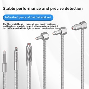 OEM ODM <strong>Diffuse</strong> Reflector Fiber Optic <strong>Sensor</strong> Detective Distance 1000MM High-Temperature Resistant 350&deg;C For Presence Detection - Product Image 3