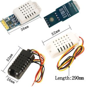 Placa de módulo de Sensor de temperatura y humedad Digital + PCB de potencia ultrabaja de alta precisión DHT11 DHT22 AM2320