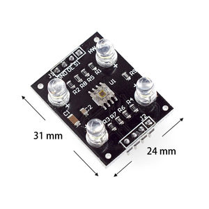 用于单片机DIY DC 3-5V输入的颜色识别传感器TCS230 TCS3200颜色传感器模块配件 - Product Image 2