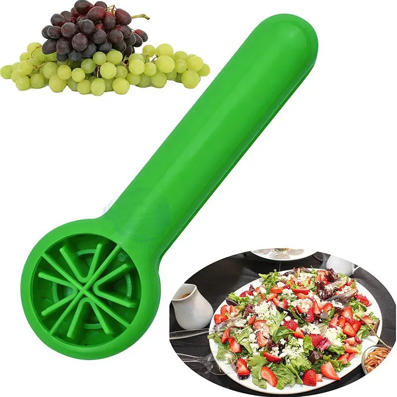 Rau Trái Cây salad nhà bếp & bàn không có lưỡi nho cắt không hạt nho bé Cherry Cà Chua Dâu Tây Slicer