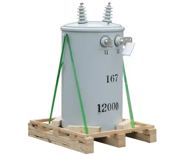 Öl-Überfließtransformator 10 KV/480 V 100 KVA einphasiger pole-montierter Verteilungs-Transformator