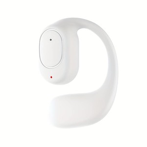 Lightweight Wireless Earphone <strong>Bluetooth</strong> 5.3 Bone Conduction Headphone Ear Hook LED Display HD Calling Mic Surround Sound Earbud