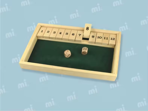 Hot bán New cảm giác đồ chơi câu đố trò chơi giáo dục khác đồ chơi xúc xắc Shaker xúc xắc bằng gỗ Hội Đồng Quản trị trò chơi - Product Image 3