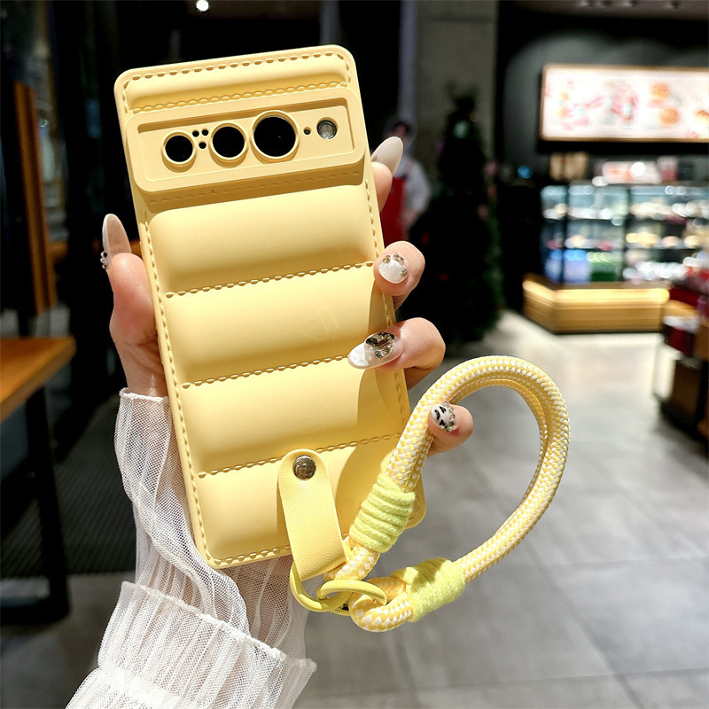 Funda amarilla +cordón