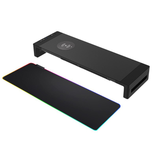 <strong>Monitor</strong> Stand Rise <strong>Computer</strong> Desk <strong>Monitor</strong> Stand Riser with Hub RGB Light and Charging Multi <strong>Function</strong> - Product Image 4