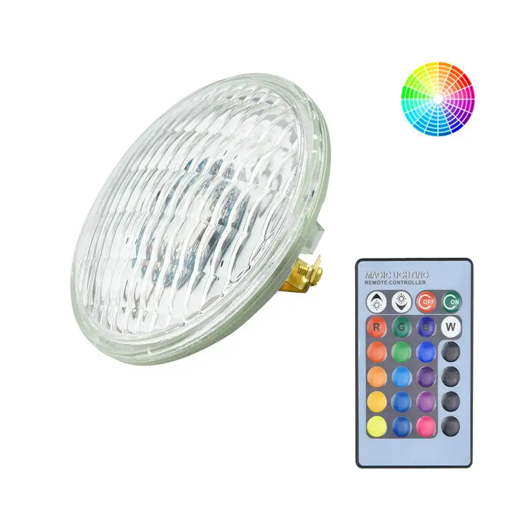 China factory led par36 9w rgb ip65 subacquea led light dc/ac12v led par36 9w illuminazione per piscina faretto a led