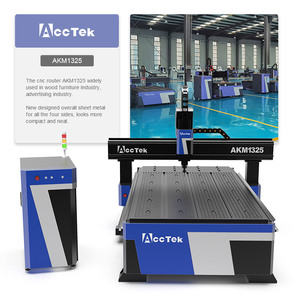 Jinan-máquina enrutadora multifunción 3d, 4x8 pies, para tallado de madera, CNC, 3 ejes, 1325, enrutador CNC, Marco, muebles, precio industrial - Product Image 1