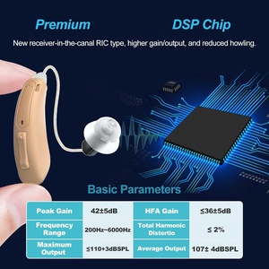 Хорошее качество, цифровое перезаряжаемое слуховые аппараты - Product Image 3