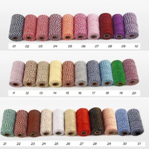 LAVIEMOT Cotton Twine Spools Soft Twisted Cotton Rope Durable Long Cotton Cord for DIY Macrame Crafts Decorative Projects - Product Image 5