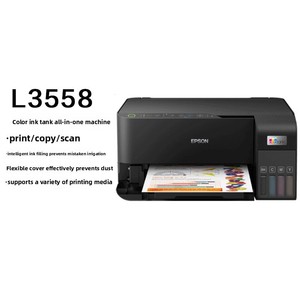 L3558 All-in-One kablosuz mürekkep tankı yazıcı kopya tarama ve cep telefonu baskı USB arayüzü ile stok mevcut - Product Image 2