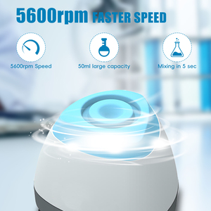 Mini 5600 U/min Vortex Mixer Lab Shaker Zusätzliche Silikon kappe Touch-Funktion 6mm Orbital durchmesser ABS-Material Reagenz gläser OEM 220V