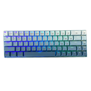 Teclado inalámbrico con gradiente PBT, Teclado mecánico de Metal y aluminio bt para juegos, para Windows y Mac, novedad de 60% - Product Image 2